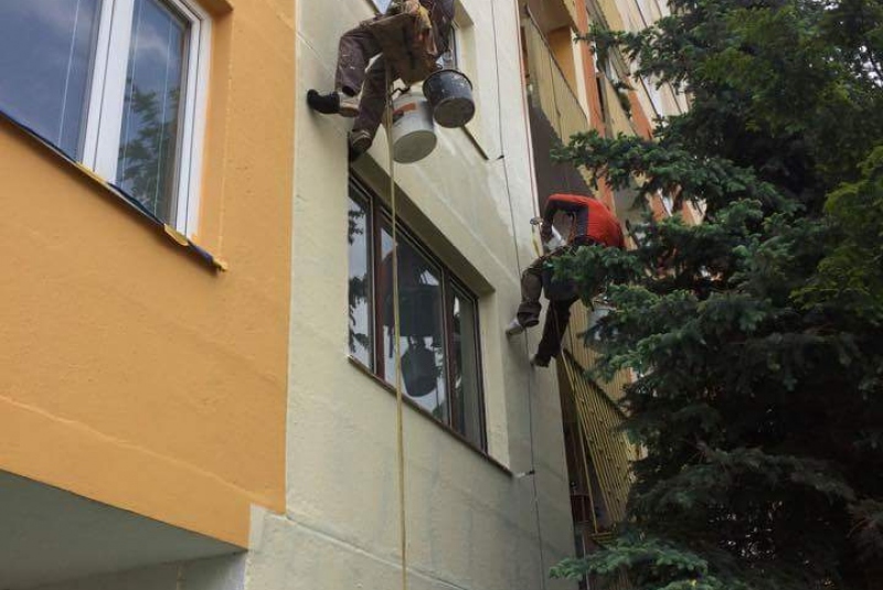 Obnova obvodového plášťa bytového domu, Košice Čordákova 5, 7