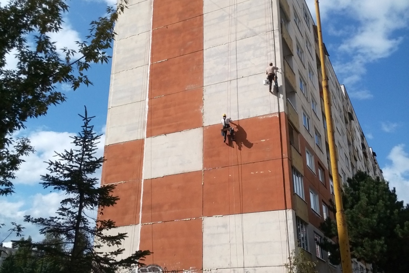 Obnova obvodového plášťa bytového domu, Košice, Čordákova 1, 3