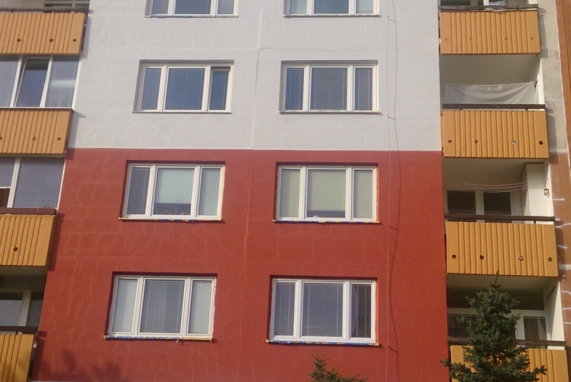 Obnova obvodového plášťa bytového domu, Košice, Čordákova 1, 3