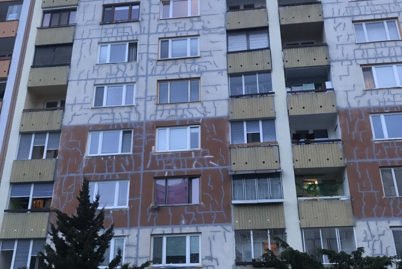 Obnova obvodového plášťa bytového domu, Košice Čordákova 5, 7 