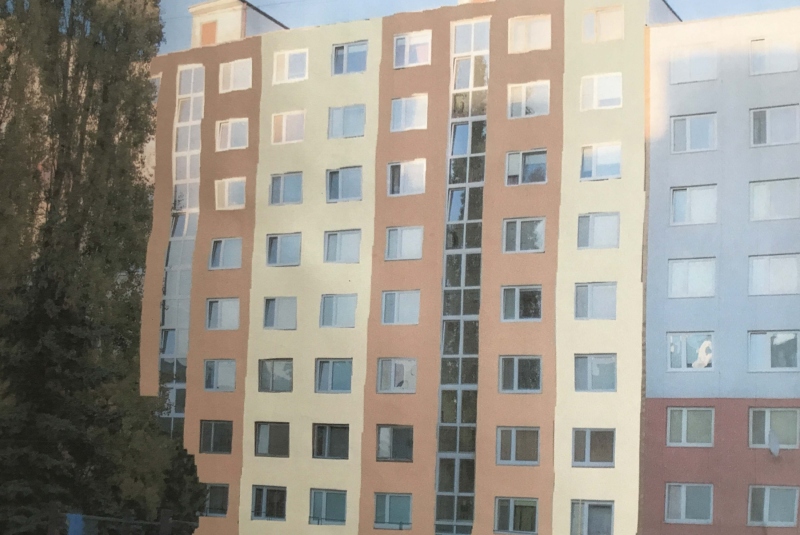 Obnova obvodového plášťa bytového domu, Košice Čordákova 5, 7 