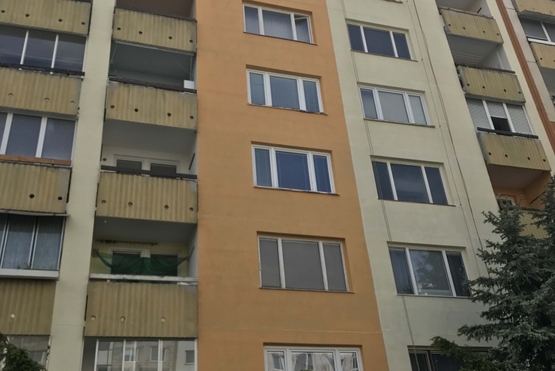 Obnova obvodového plášťa bytového domu, Košice Čordákova 5, 7 