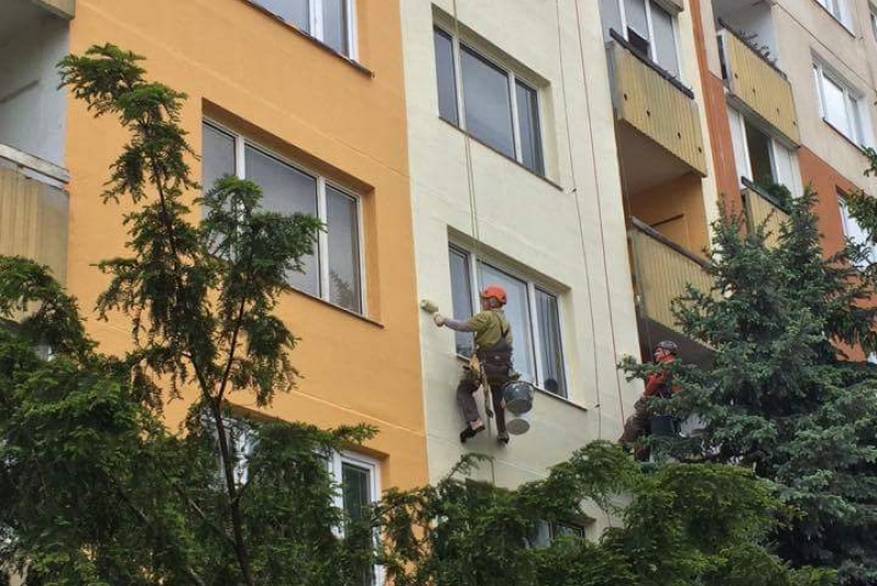 Obnova obvodového plášťa bytového domu, Košice Čordákova 5, 7 