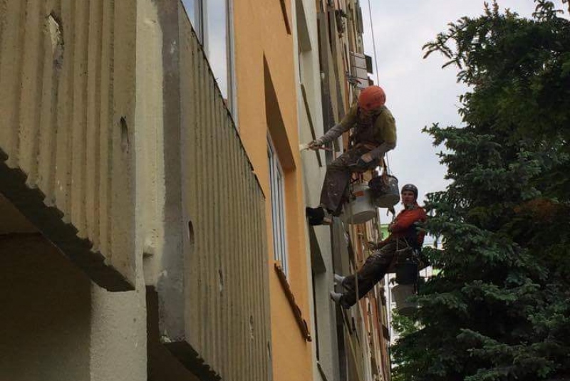 Obnova obvodového plášťa bytového domu, Košice Čordákova 5, 7 