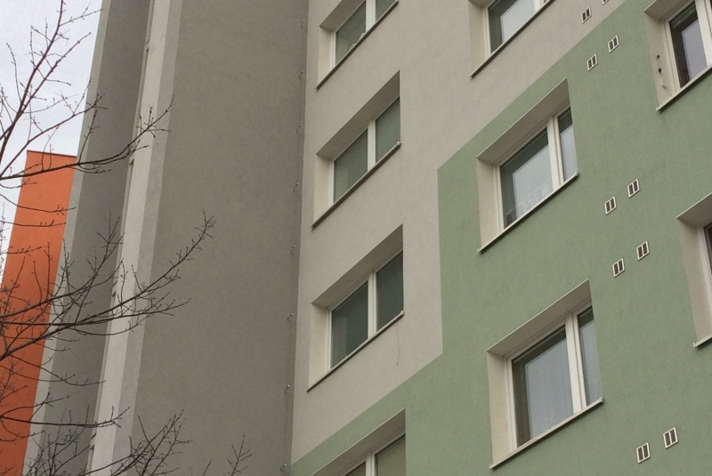 Pohľad na fasádu