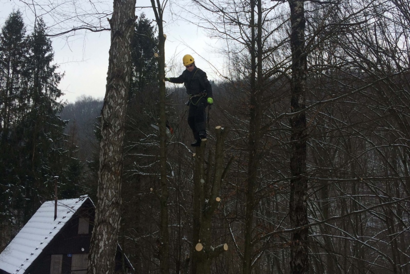 Rezanie Ružín 01/2018 - výstup