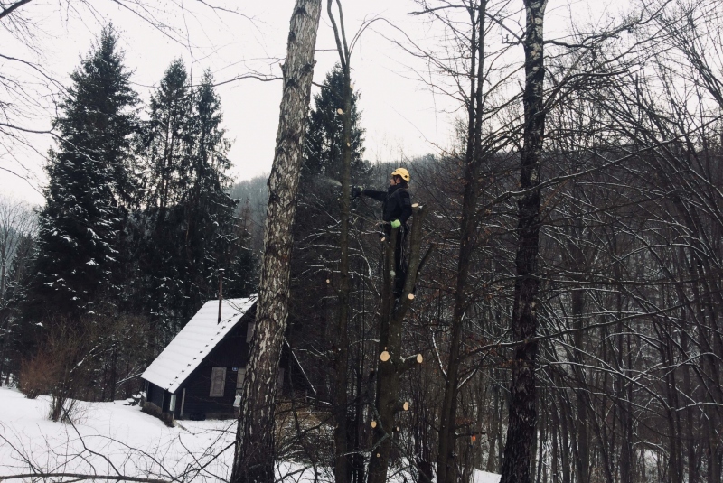 Rezanie Ružín 01/2018 - výstup