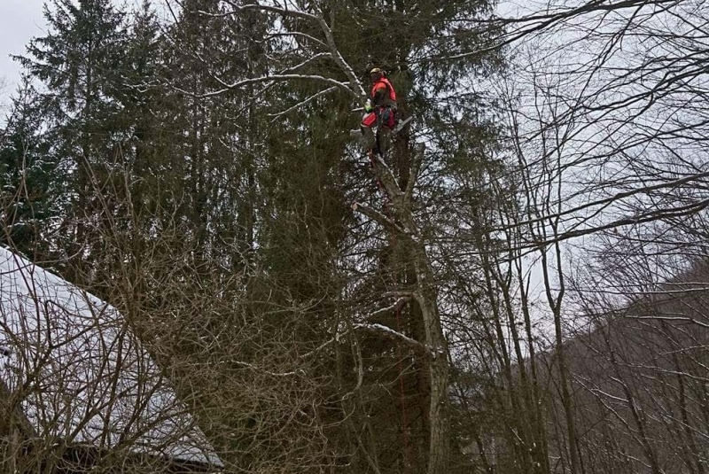 Rezanie Ružín 01/2018 - výstup