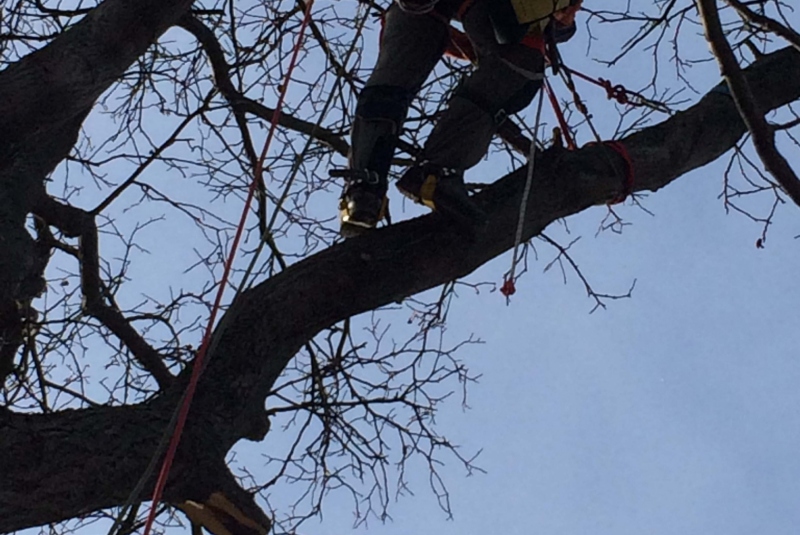 Uzovské Pekľany - práca vo výške Uzovské Pekľany - práca vo výške