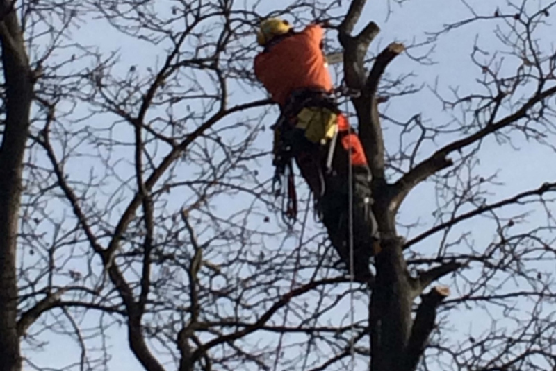 Uzovské Pekľany - práca vo výške Uzovské Pekľany - práca vo výške