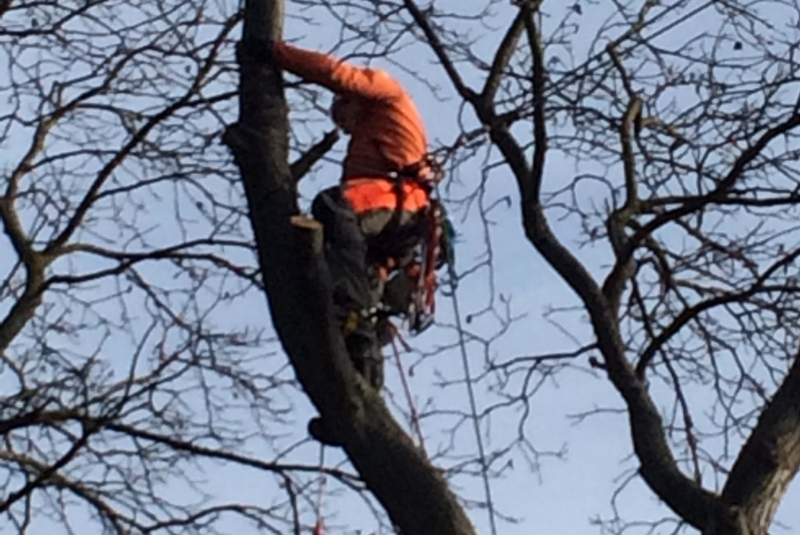 Uzovské Pekľany - práca vo výške Uzovské Pekľany - práca vo výške