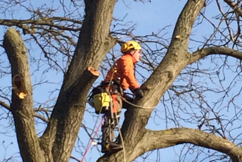 Uzovské Pekľany - práca vo výške Uzovské Pekľany - práca vo výške